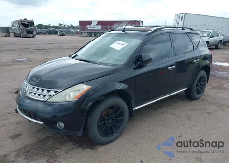 2007 Nissan Murano Sl from USA, damaged, VIN JN8AZ08W27W641391